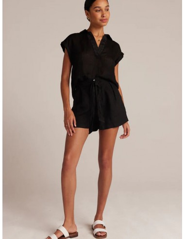 Bella Dahl - Belted Pleat Front Short ou a consommer sur place