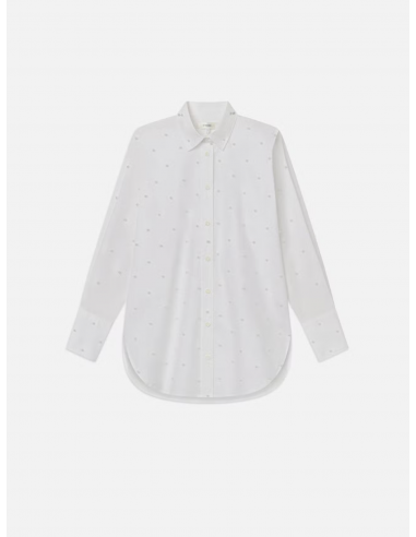 Frame - The Oversized Pearl Shirt 50% de réduction en Octobre 2024