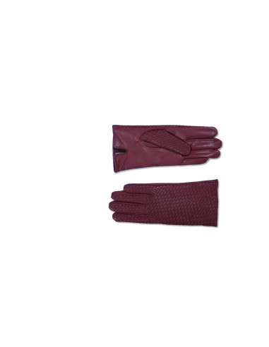 Hiso - Nappa Leather Basket Weave Gloves JUSQU'A -70%! 