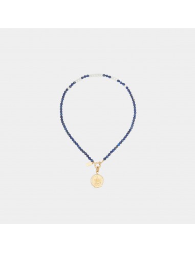 Deux Lions x Billie - Exclusive Collier 15,5" Lapiz Lazuli de l' environnement