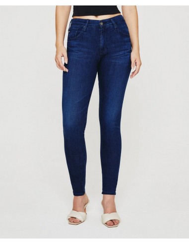 AG Jeans - Farrah  High Rise Skinny brillant des détails fins