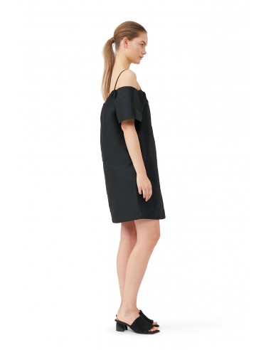 Ganni - Beaded Taffeta Mini Dress Fin de série