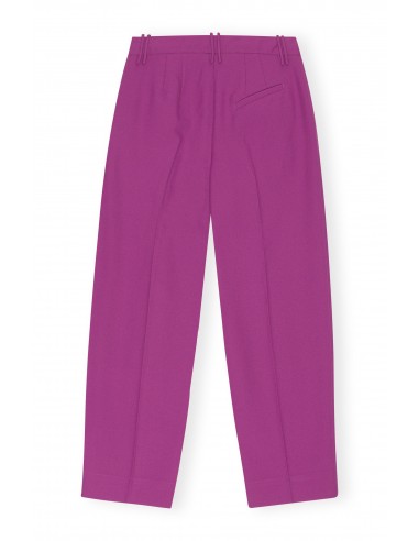 Ganni - Summer Suiting Relaxed Pleated Pants la colonne vertébrale