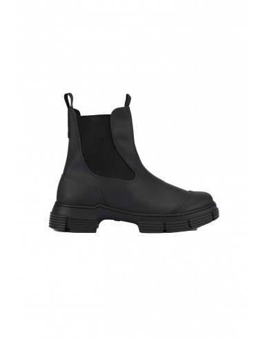 Ganni - Recycled Rubber City Boot pas cher 